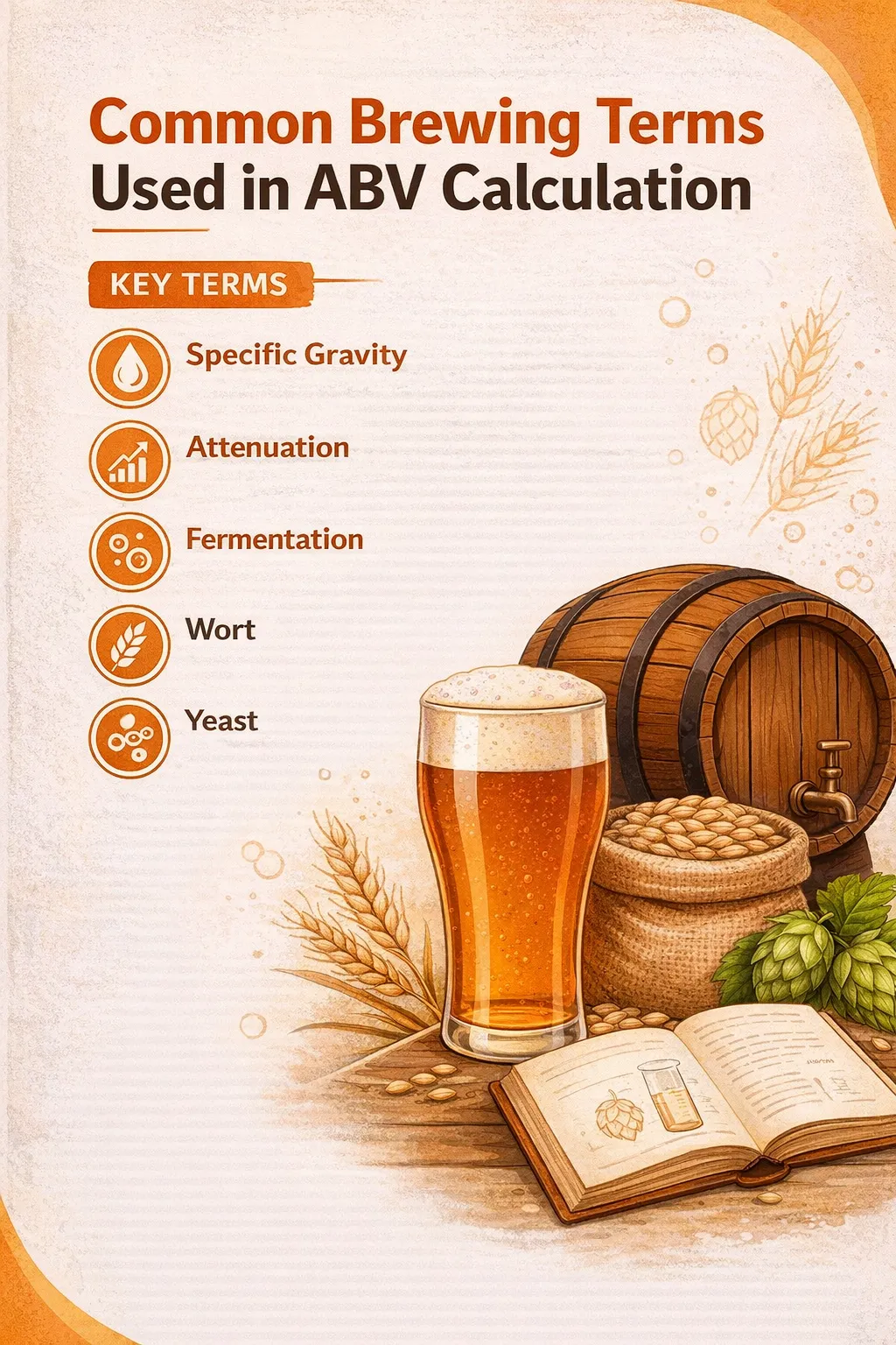 common brewing terms used in abv