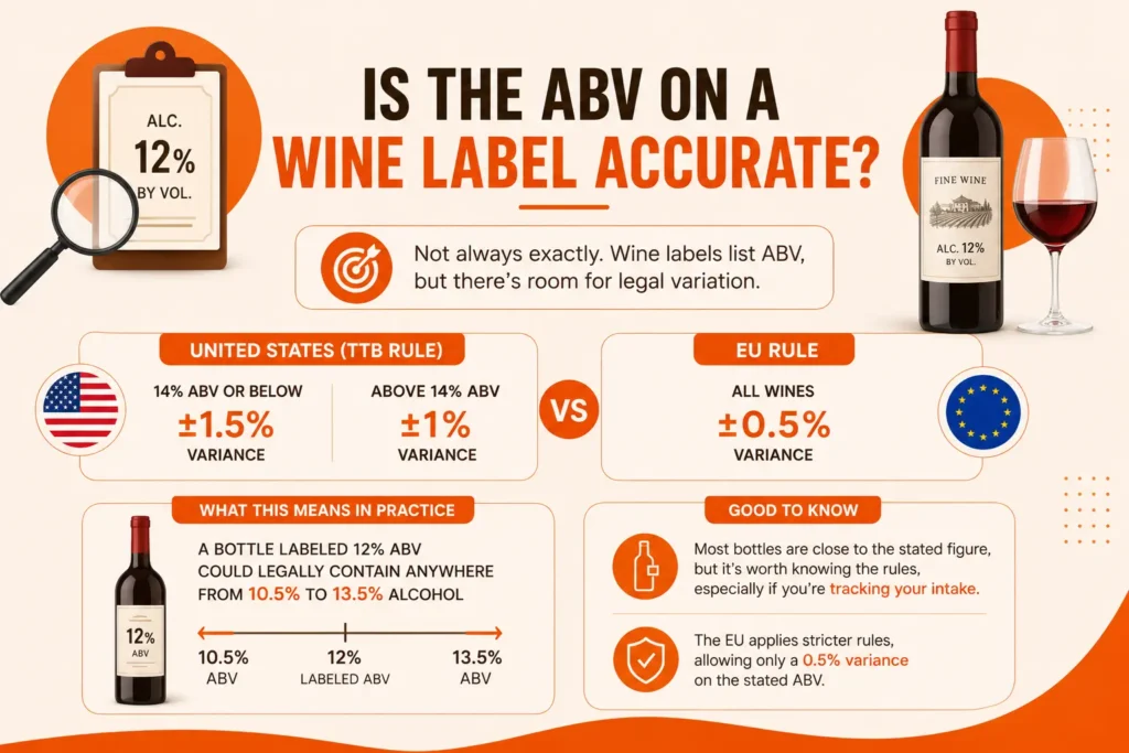 ABV on a Wine Label